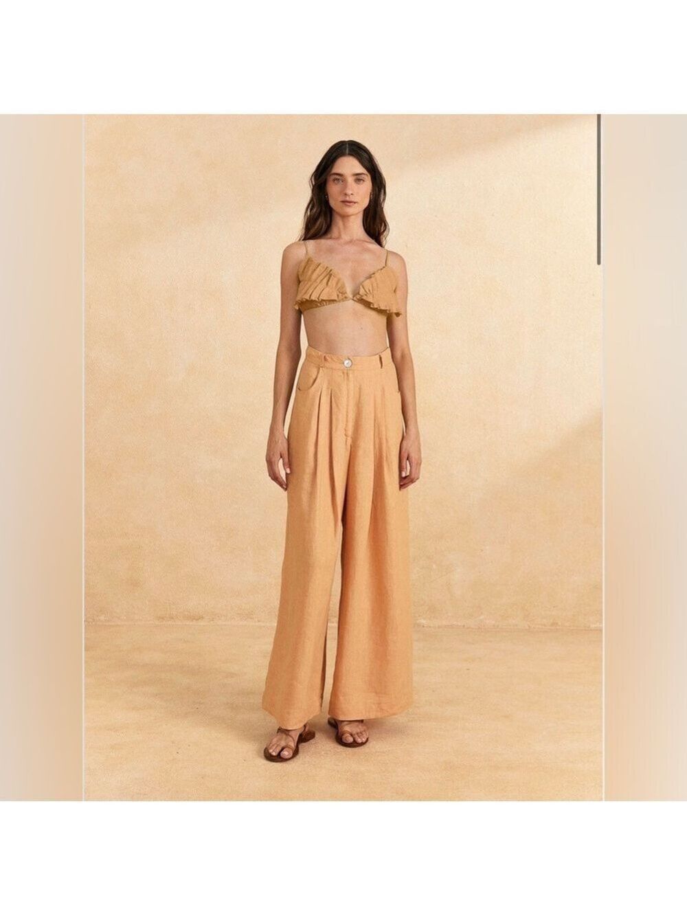 Farm Rio Dark Sand Pants
